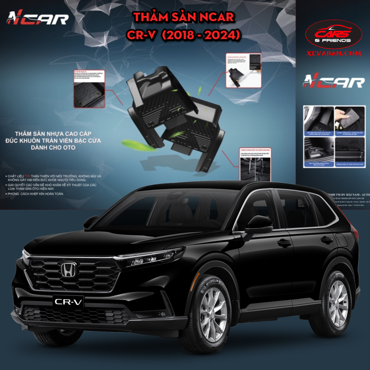 Thảm sàn Ncar cho HONDA CRV